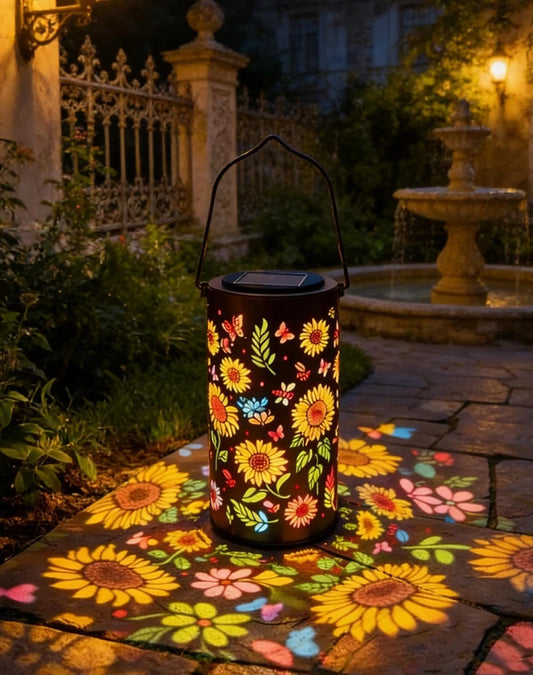 SunBloom Zonne-energie Tuinlantaarn