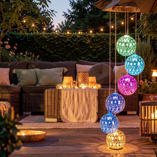 Marrakesh Glow Windgonglamp