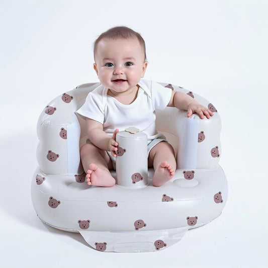 Opblaasbare Babystoel met Ingebouwde Pomp